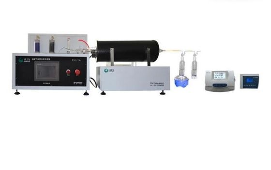 SL-7602L تجهیزات آزمایش قابل احتراق ، دستگاه اندازه گیری انتشار هالوجن