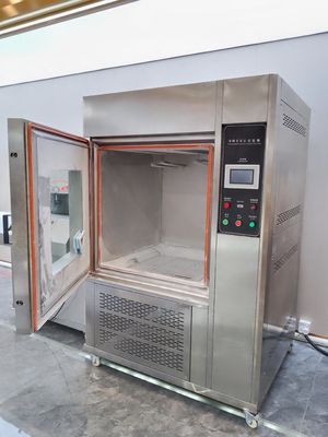 Iec 60529 Stainless Steel Envirotronics Chamber Free Dust Blasting Sand and Powder