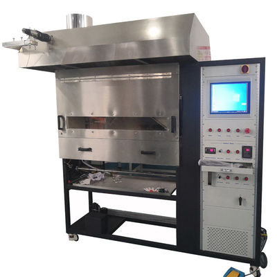 ASTM E648 مواد ساختمانی تست کننده قابل احتراق دستگاه صفحه کف تابش