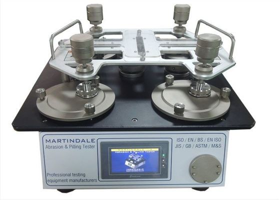 ISO 12945-2 ASTM D4966 تجهیزات تست نساجی Martindale Abrasion And Pilling Tester